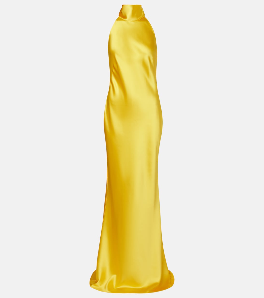 Robe longue Chilton en satin | Ralph Lauren Collection