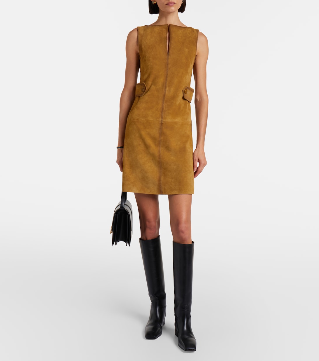 Minikleid aus Veloursleder | Dorothee Schumacher