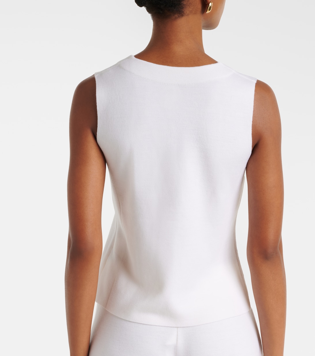 Weste aus Schurwolle | Jardin des Orangers