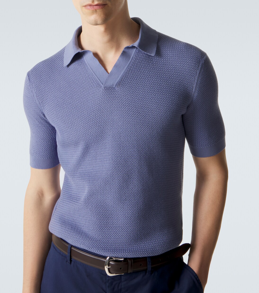 Polo de punto de algodón | Zegna