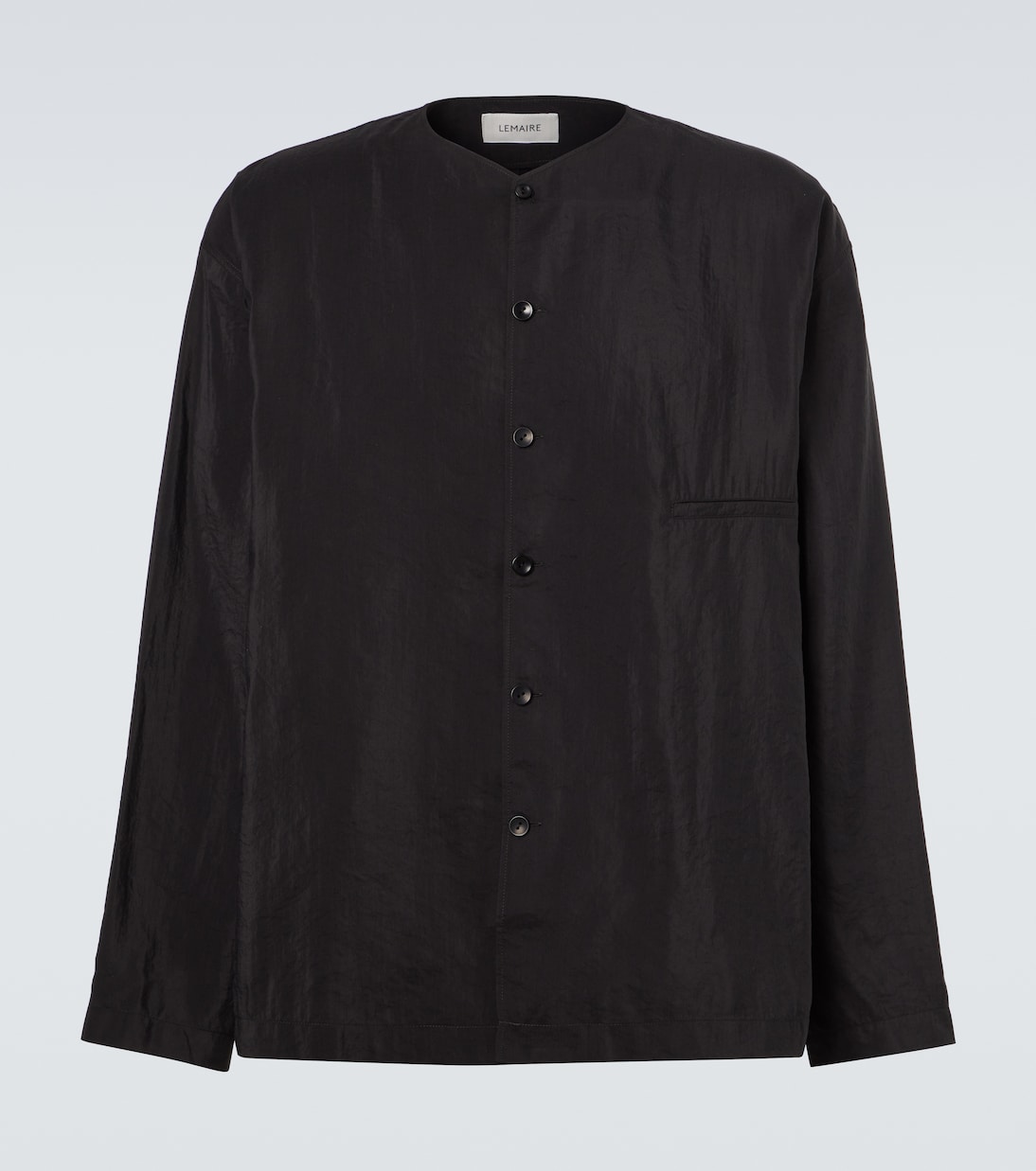 Silk-blend shirt | Lemaire