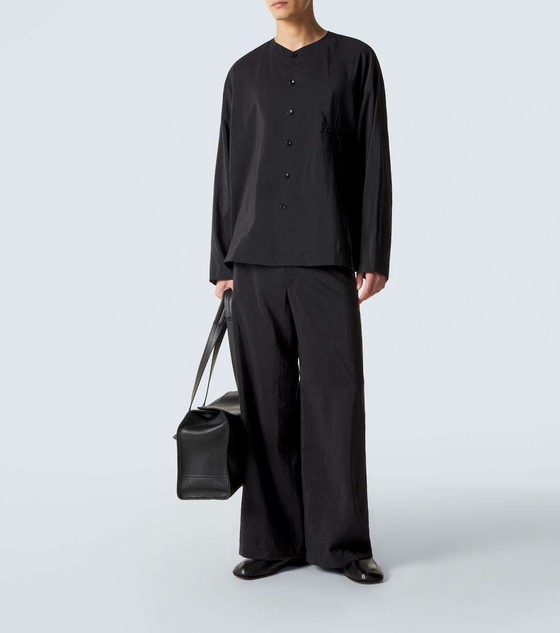 Silk-blend shirt | Lemaire