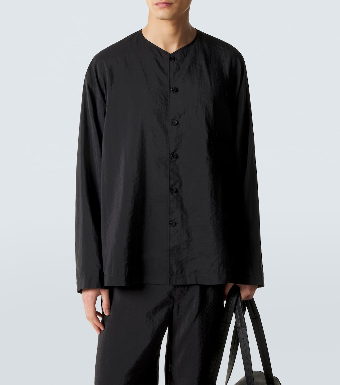 Silk-blend shirt | Lemaire