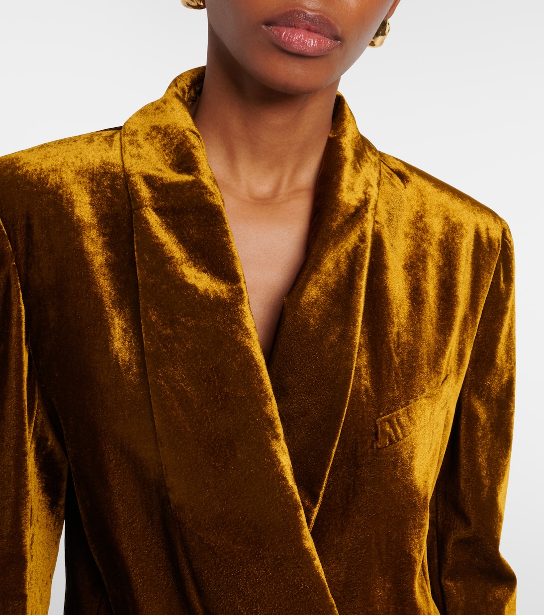 Blazer doppiopetto in velluto | Nina Ricci