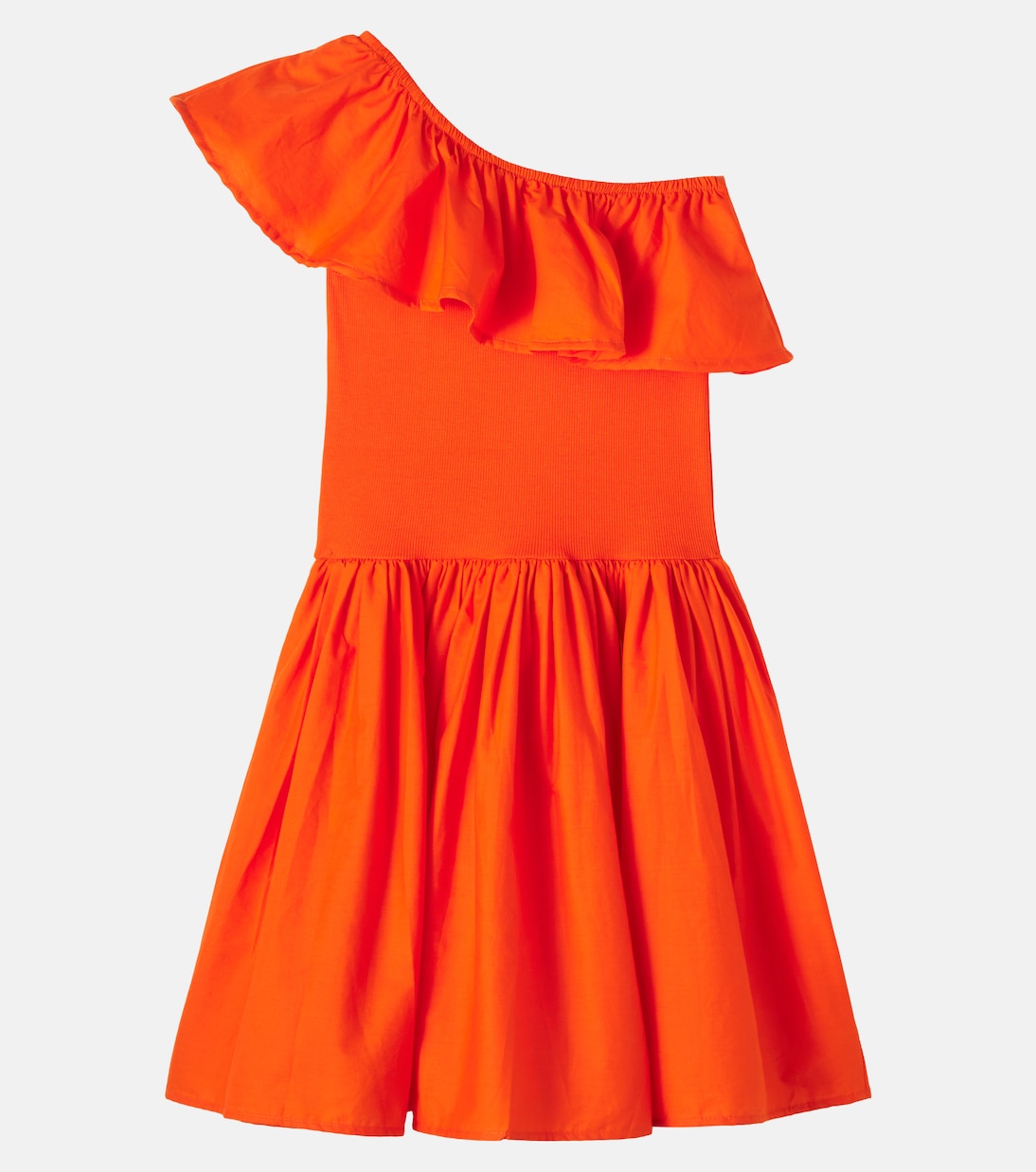 Chloey one-shoulder cotton-blend dress | Molo