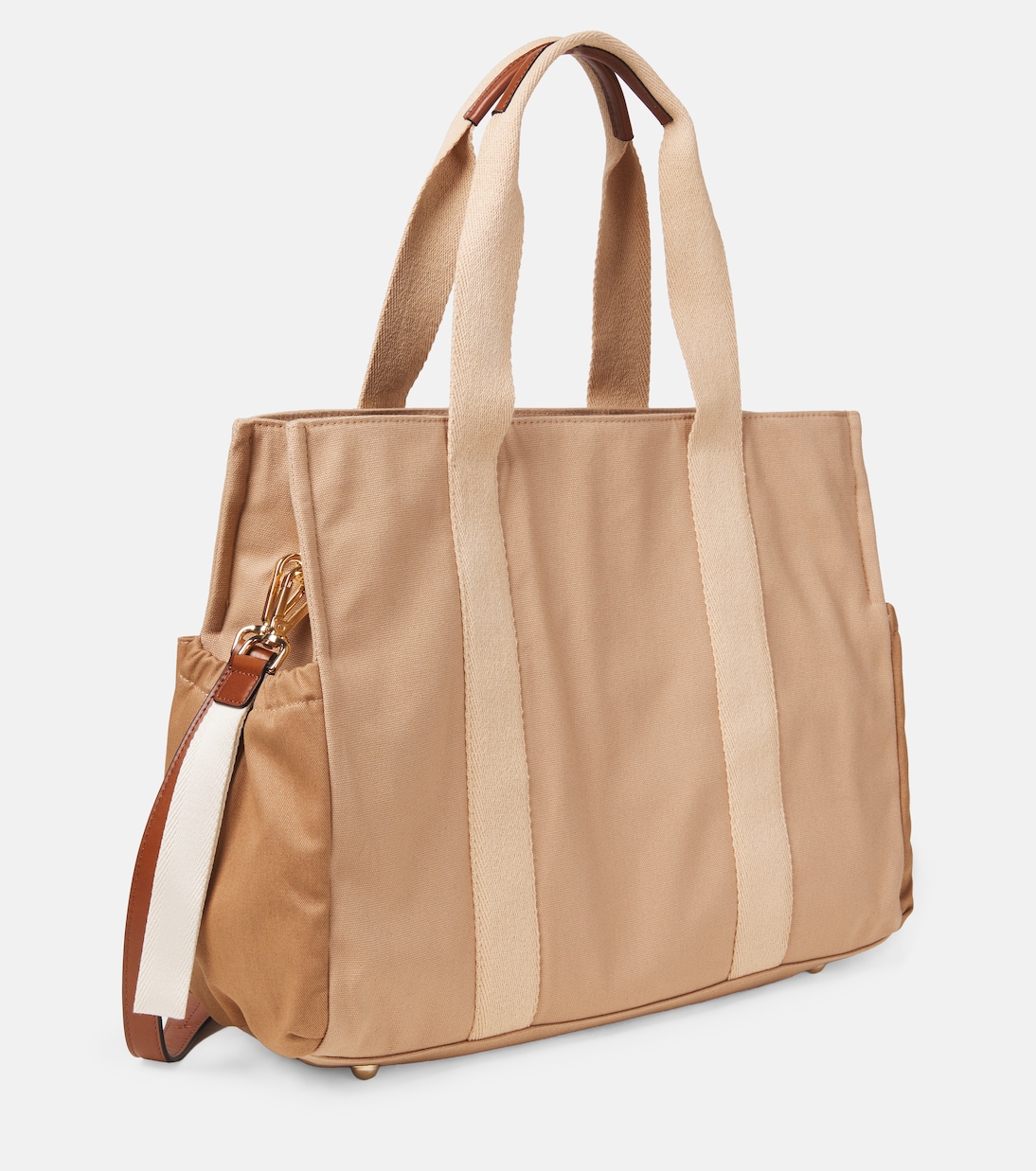 Sac à langer en coton à logo | Chloé Kids