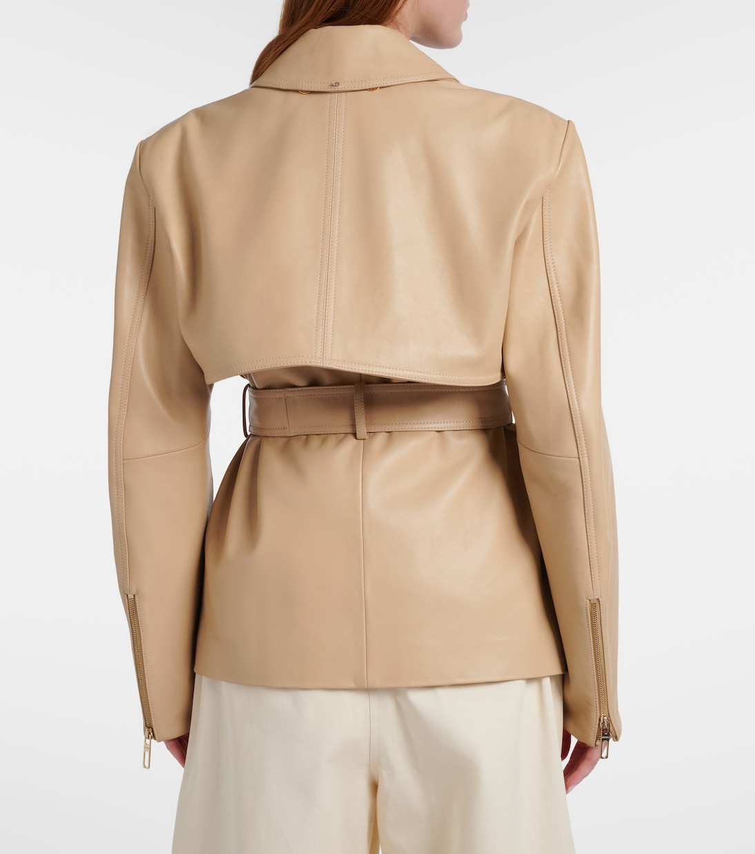 Stenzone convertible leather jacket | Sportmax