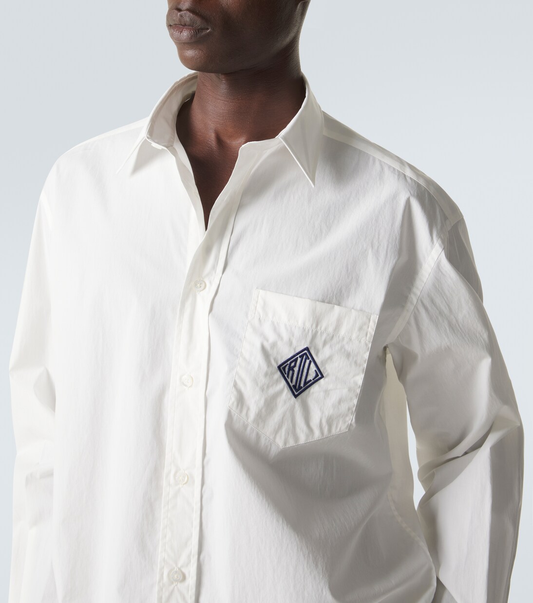 Hemd aus Baumwollpopeline | Ralph Lauren Purple Label