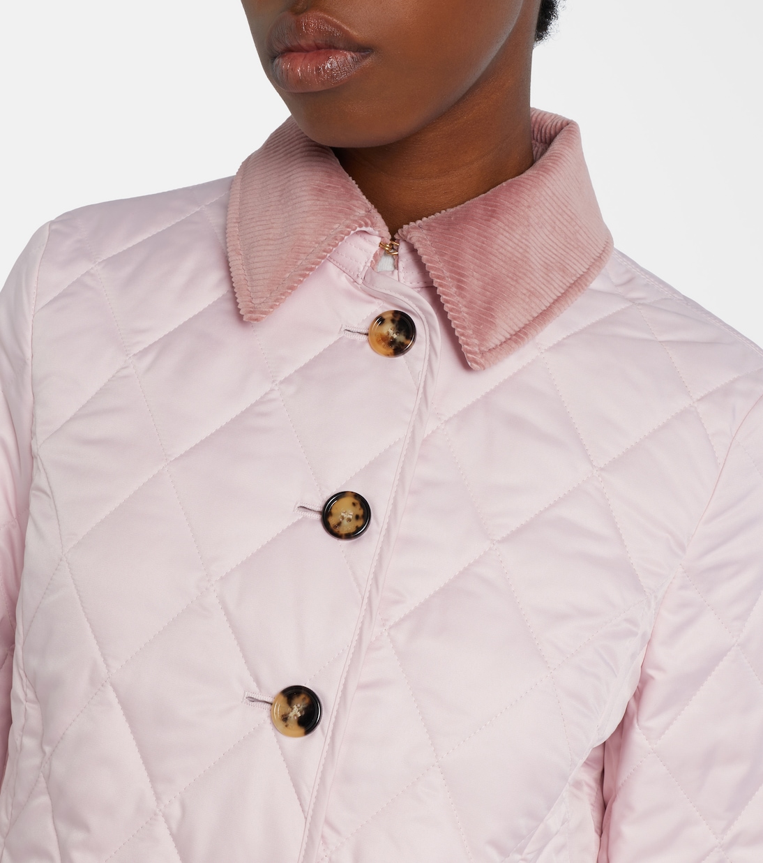 Steppjacke mit Cord | Burberry