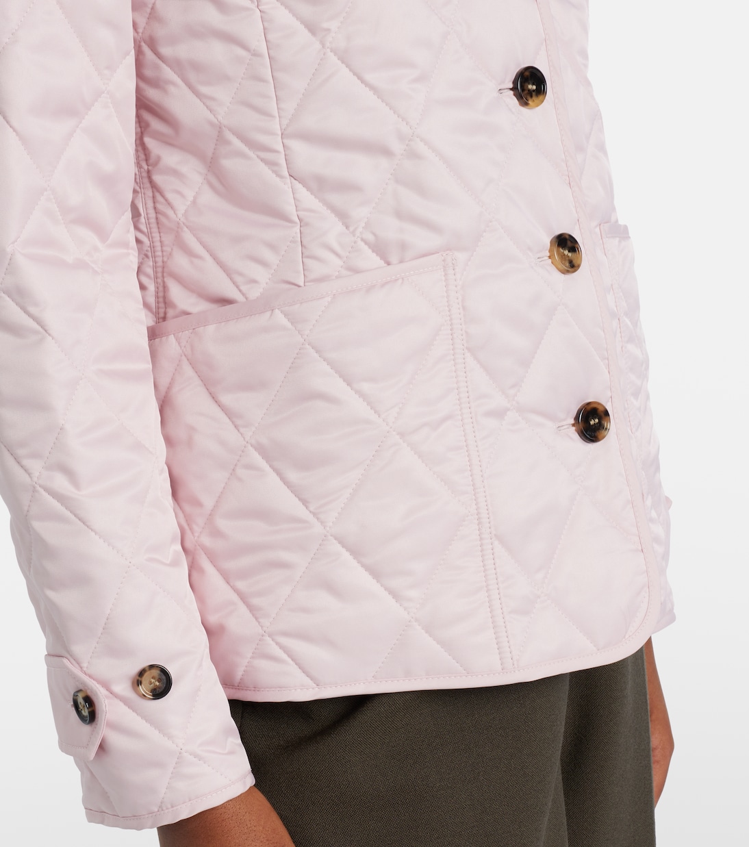 Steppjacke mit Cord | Burberry