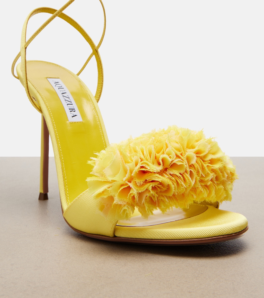 Sandalen Cherry Kiss mit Leder | Aquazzura