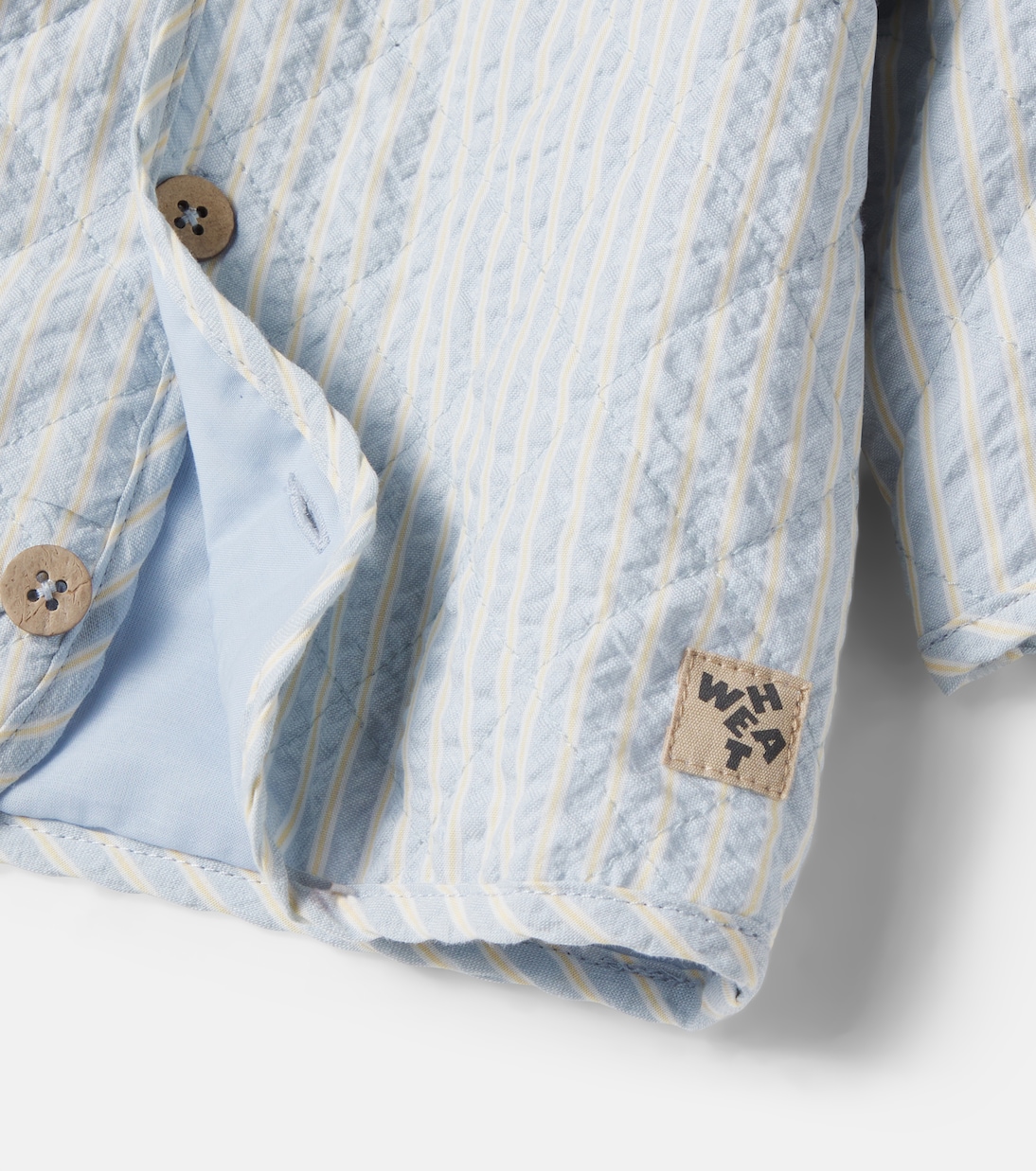 Baby Steppjacke Saxo aus Baumwolle | Wheat