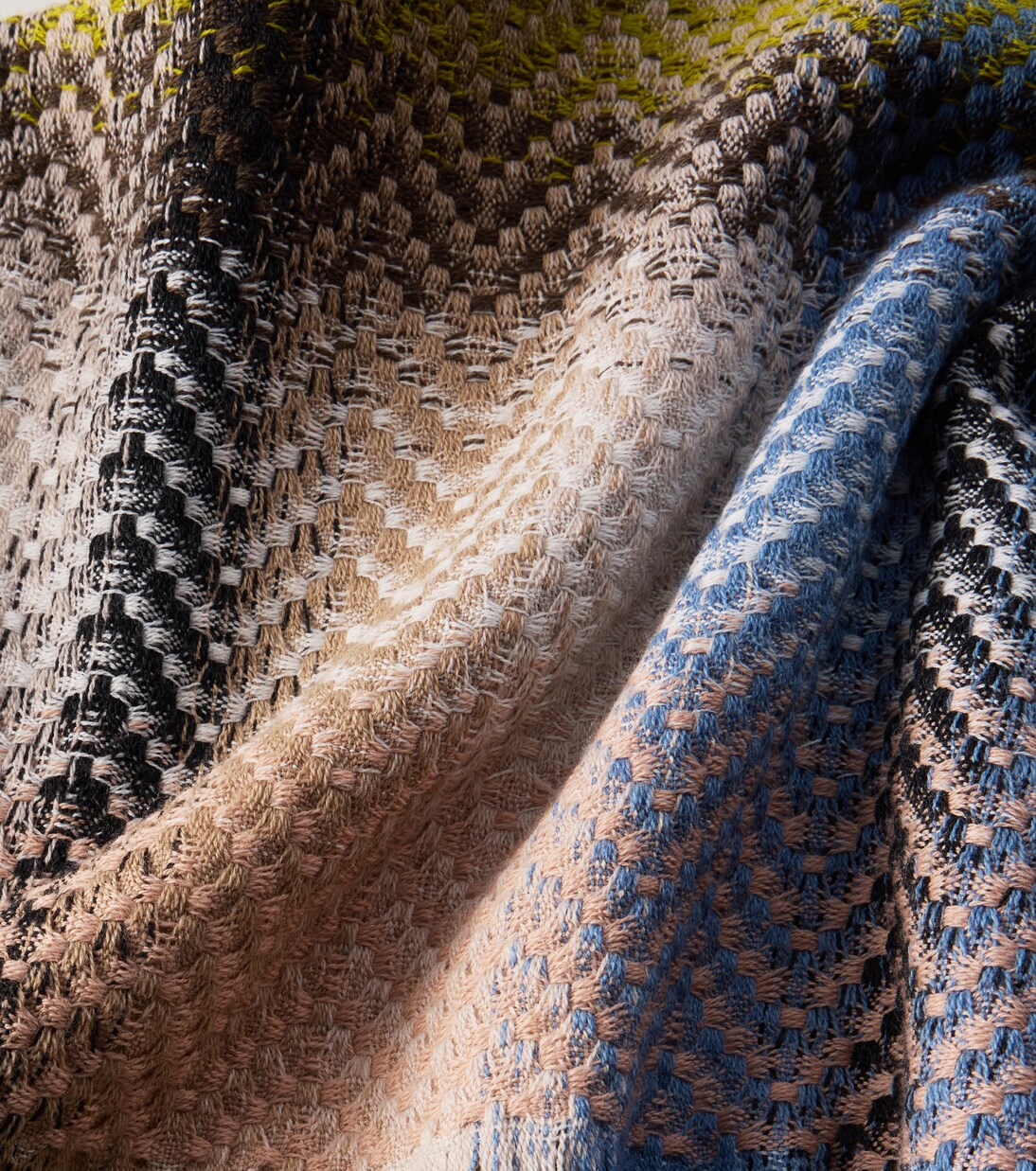 Couverture Zigzag en laine mélangée | Missoni