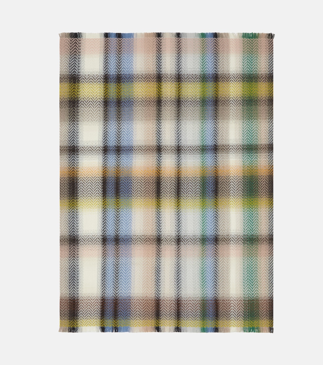 Couverture Zigzag en laine mélangée | Missoni