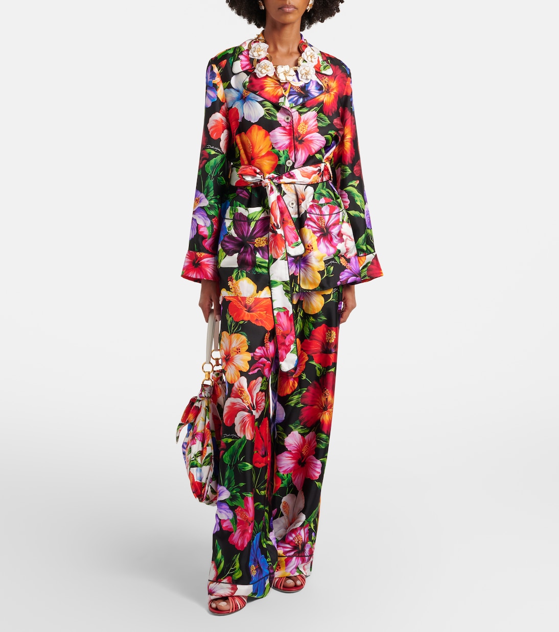 Hemd aus Seidensatin | Dolce&Gabbana