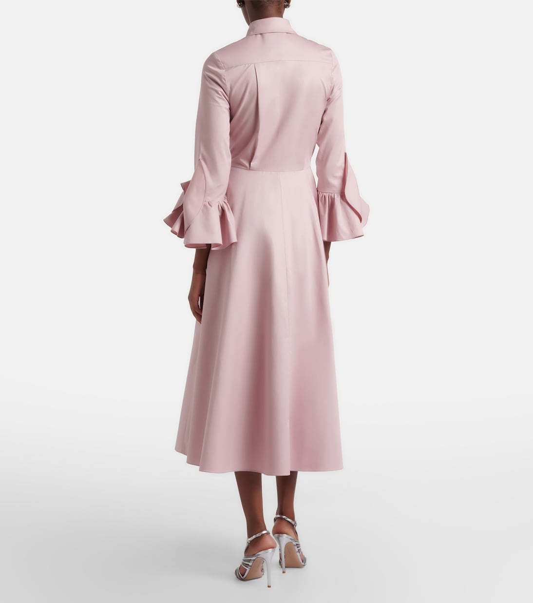 Belisse cotton poplin shirt dress | Safiyaa