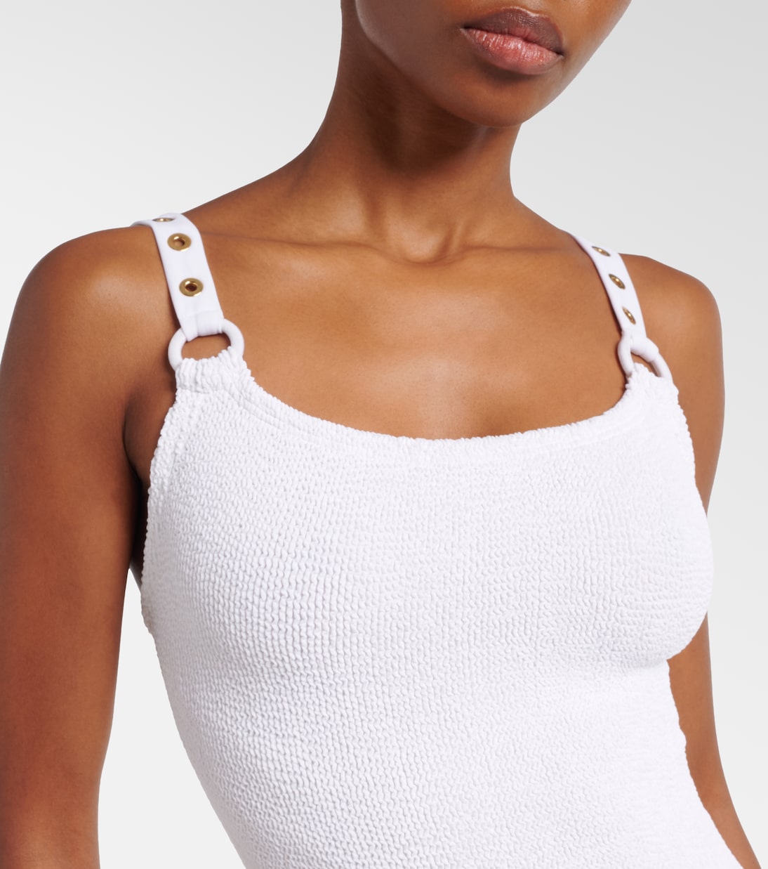 Melody embellished swimsuit | Hunza G