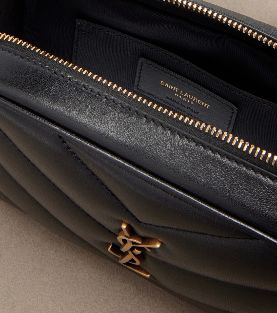 Loulou Mini quilted leather camera bag | Saint Laurent