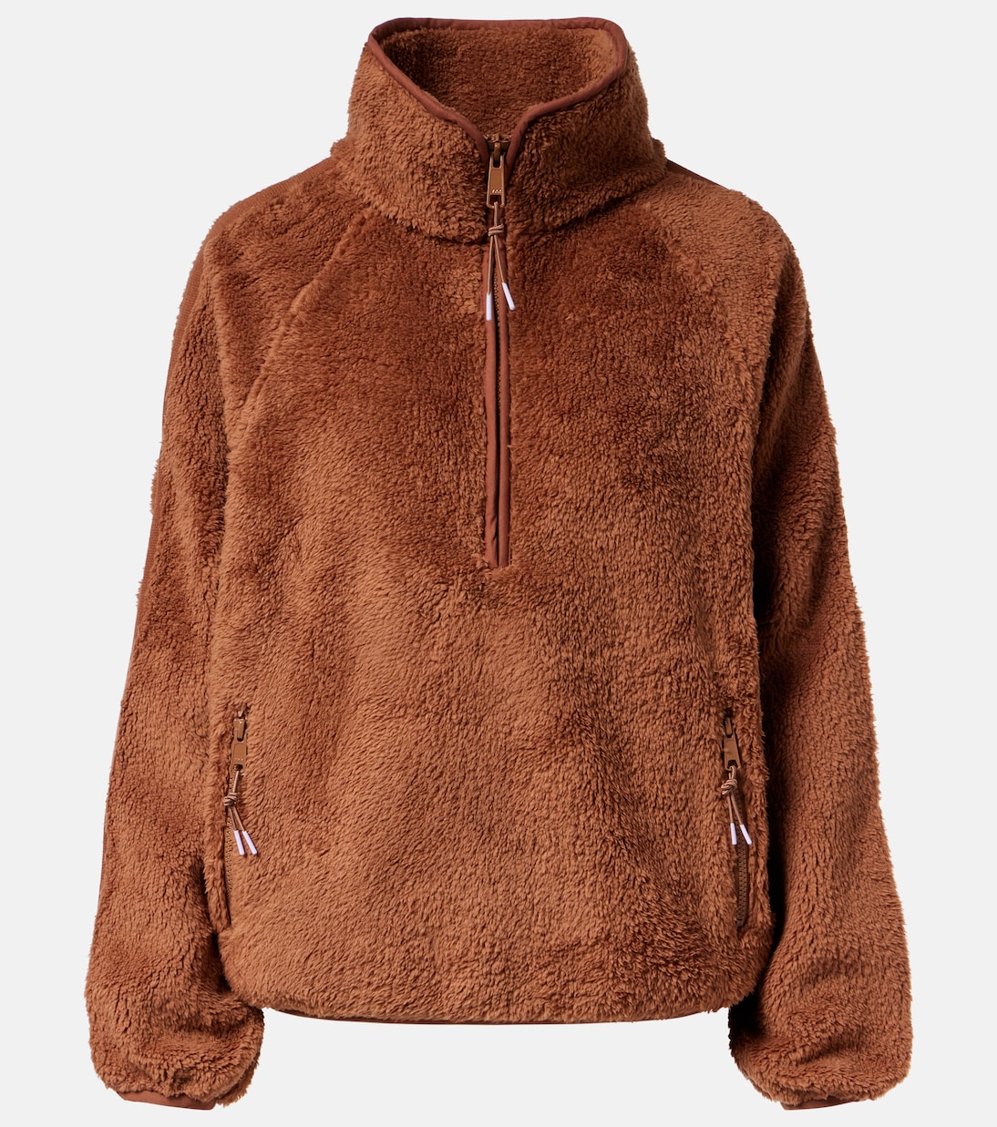 Harlow fleece half-zip sweatshirt | The Upside