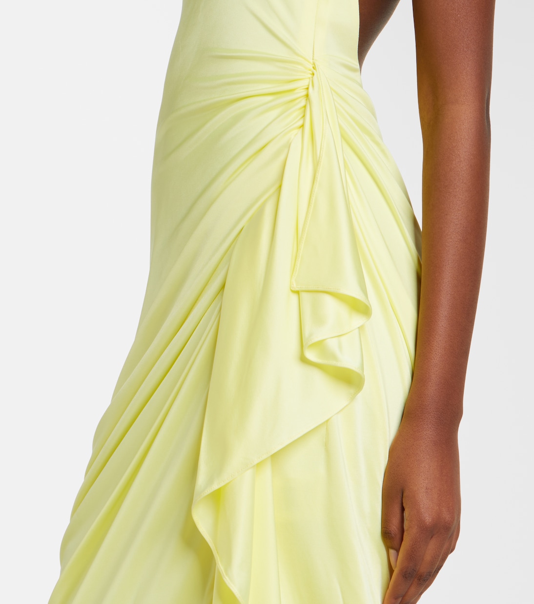 Medusa draped jersey gown | Versace