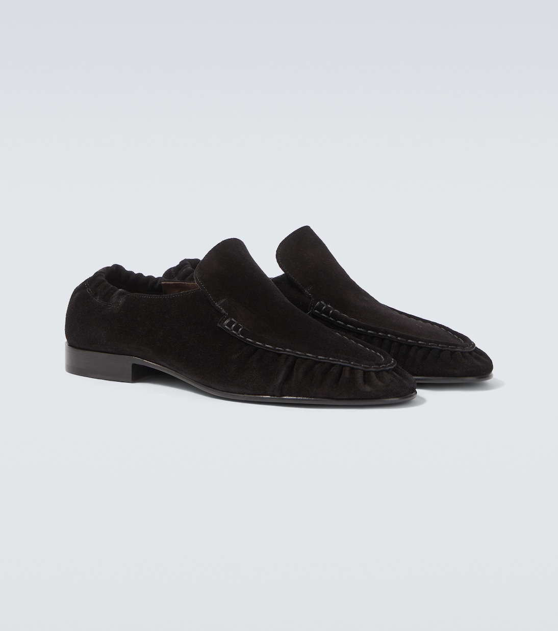 Mocassini Soft Two in suede | The Row