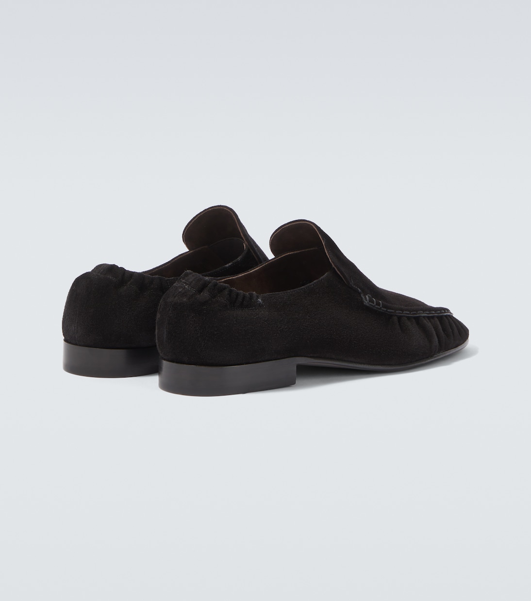Mocassini Soft Two in suede | The Row