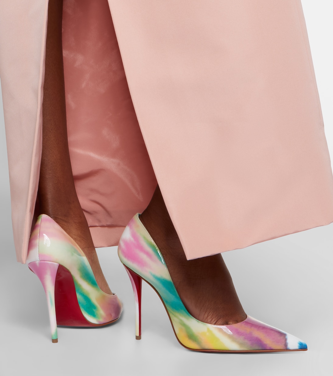 Miss Z printed patent leather pumps | Christian Louboutin