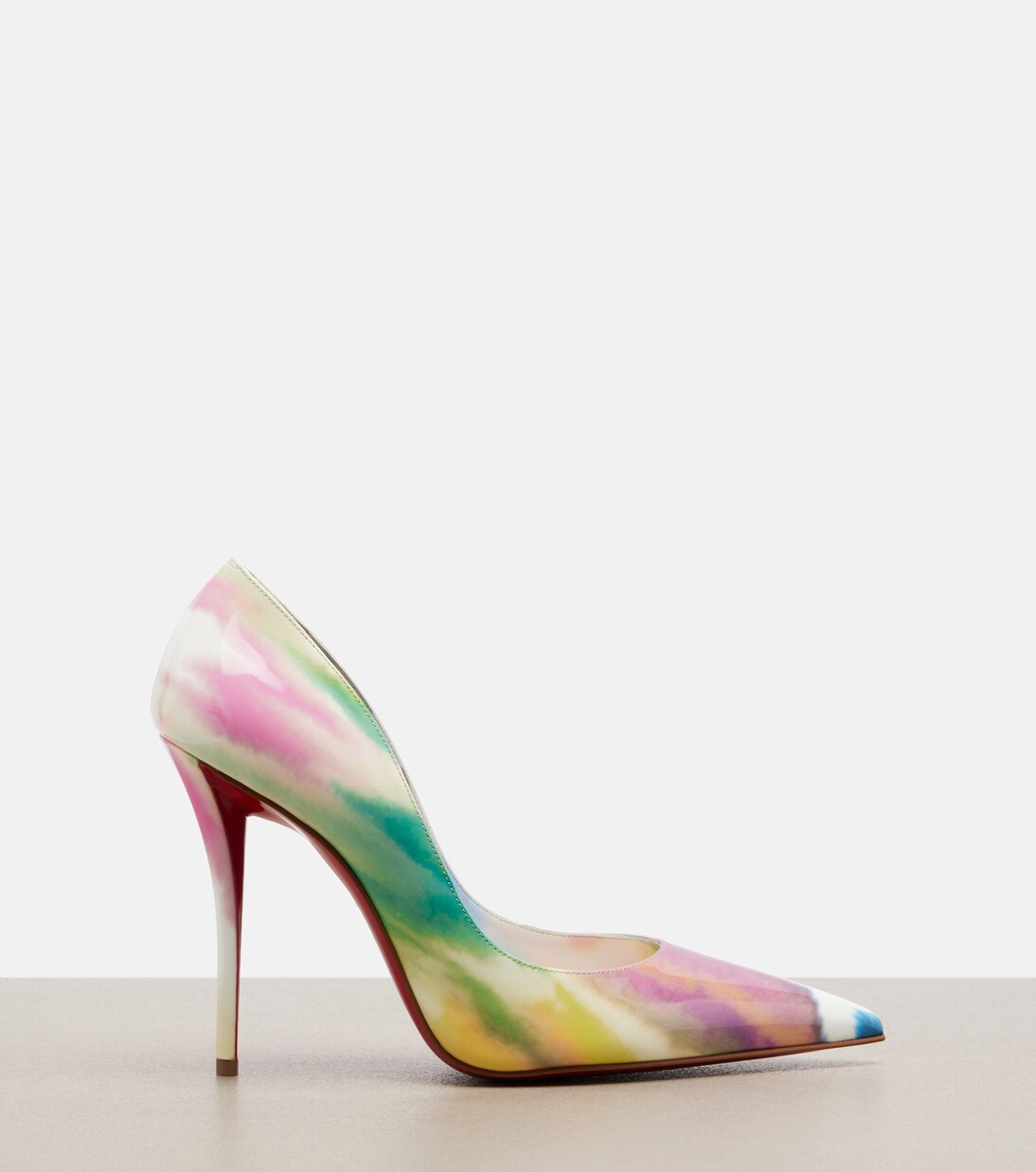 Miss Z printed patent leather pumps | Christian Louboutin