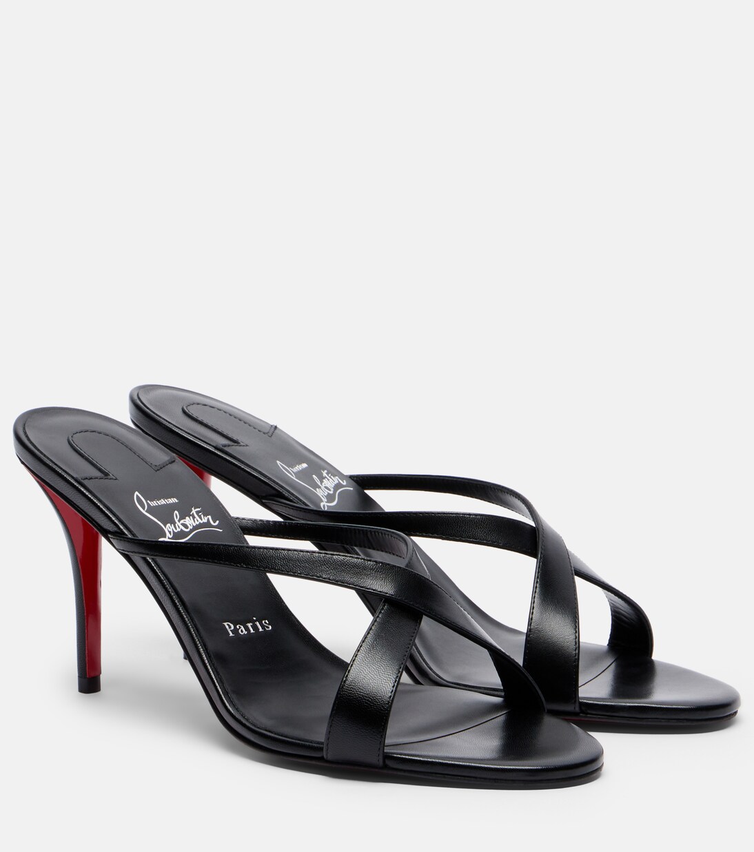Pantoletten Mulazee aus Leder | Christian Louboutin