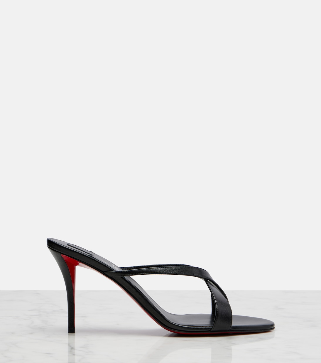 Pantoletten Mulazee aus Leder | Christian Louboutin