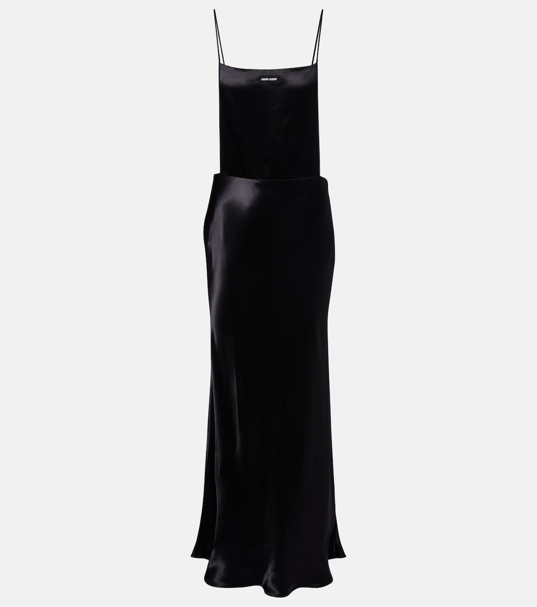 Satin slip dress | Miu Miu
