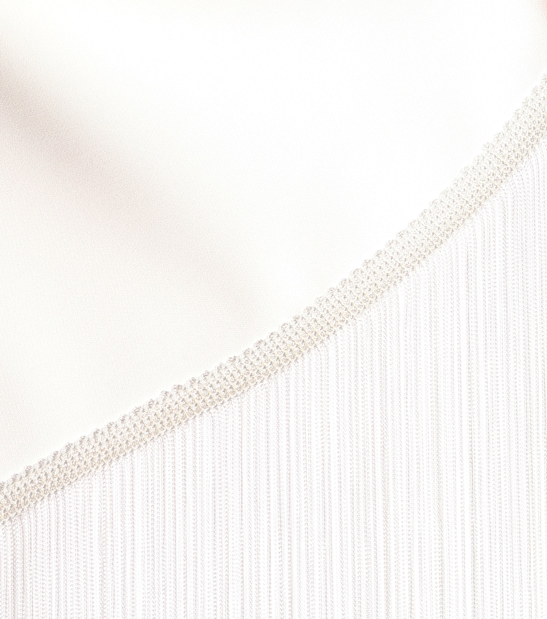 Fringed crêpe top | Stella McCartney