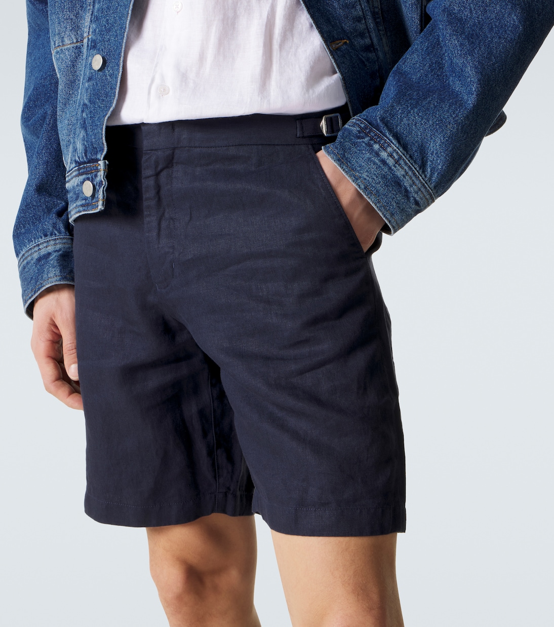 Short slim Norwich en lin | Orlebar Brown