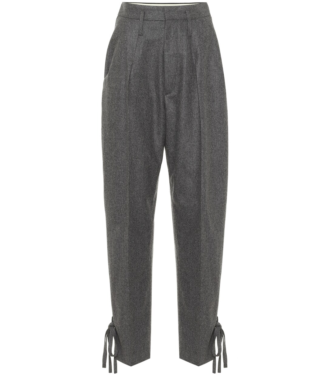 Pantalon Racomisl à taille haute en laine | Isabel Marant