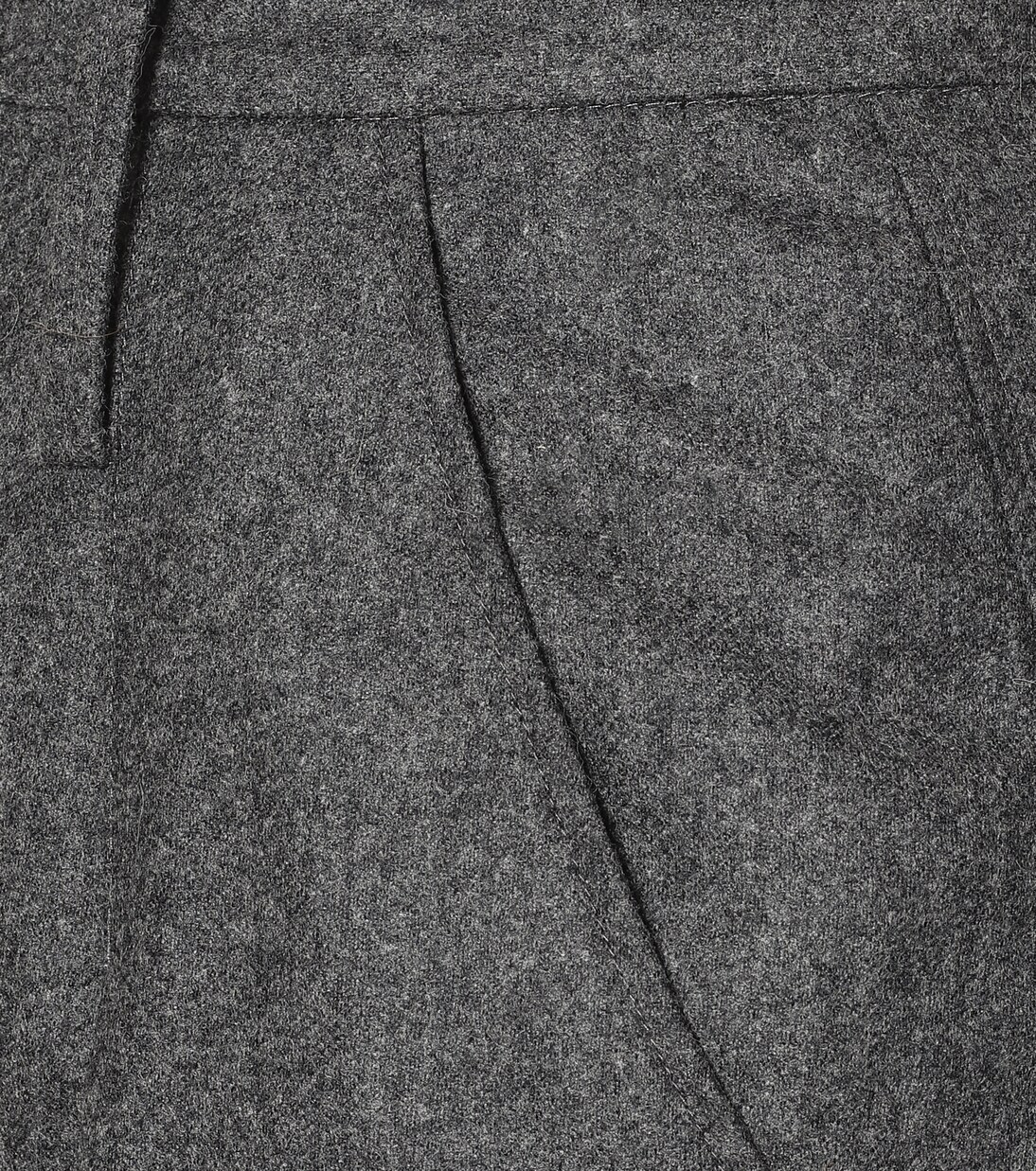 Pantalon Racomisl à taille haute en laine | Isabel Marant