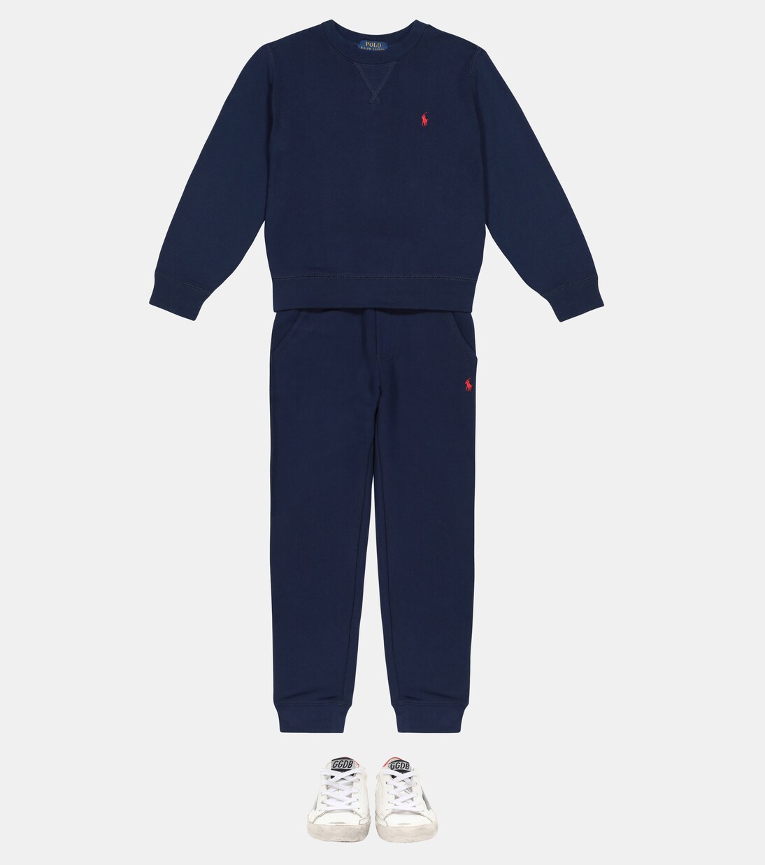 Cotton-blend jersey trackpants | Polo Ralph Lauren Kids