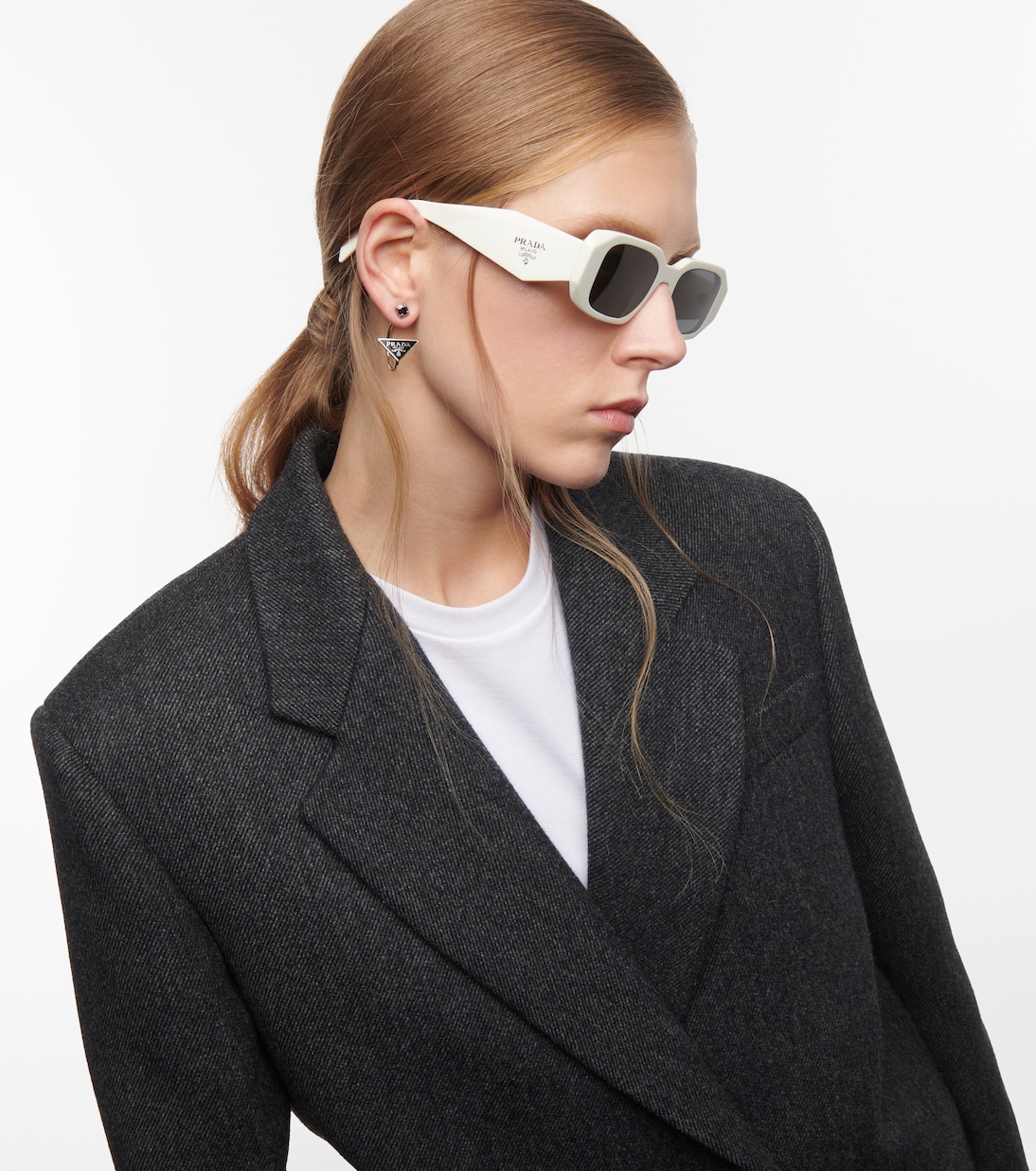 Square acetate sunglasses | Prada