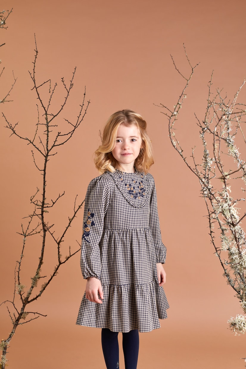 Robe en coton stretch vichy | Tartine et Chocolat