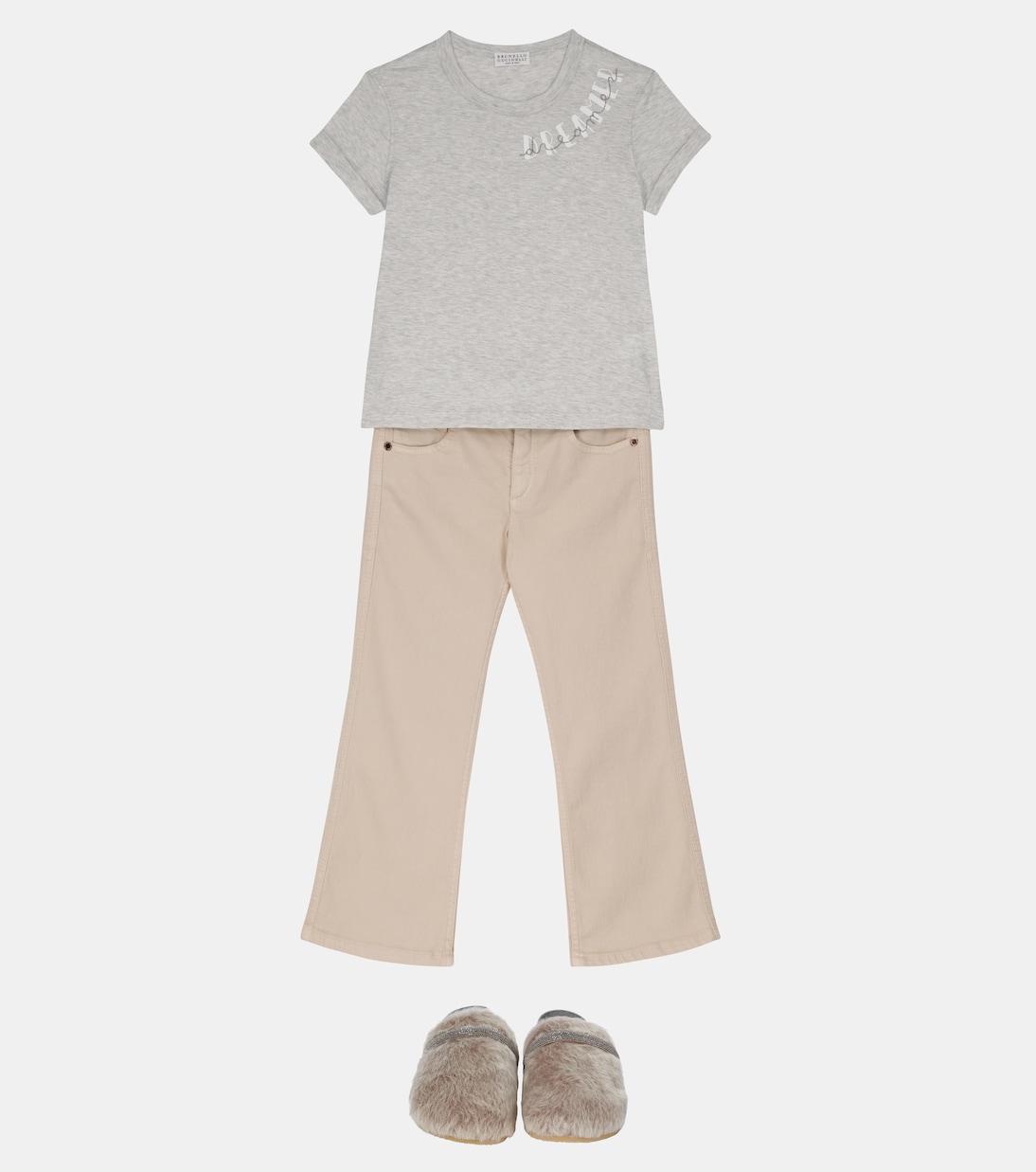 Jeans flared | Brunello Cucinelli Kids