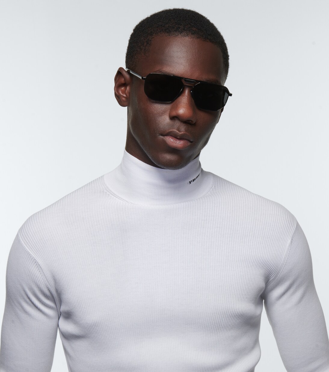 Symbole多边形logo太阳镜 | Prada