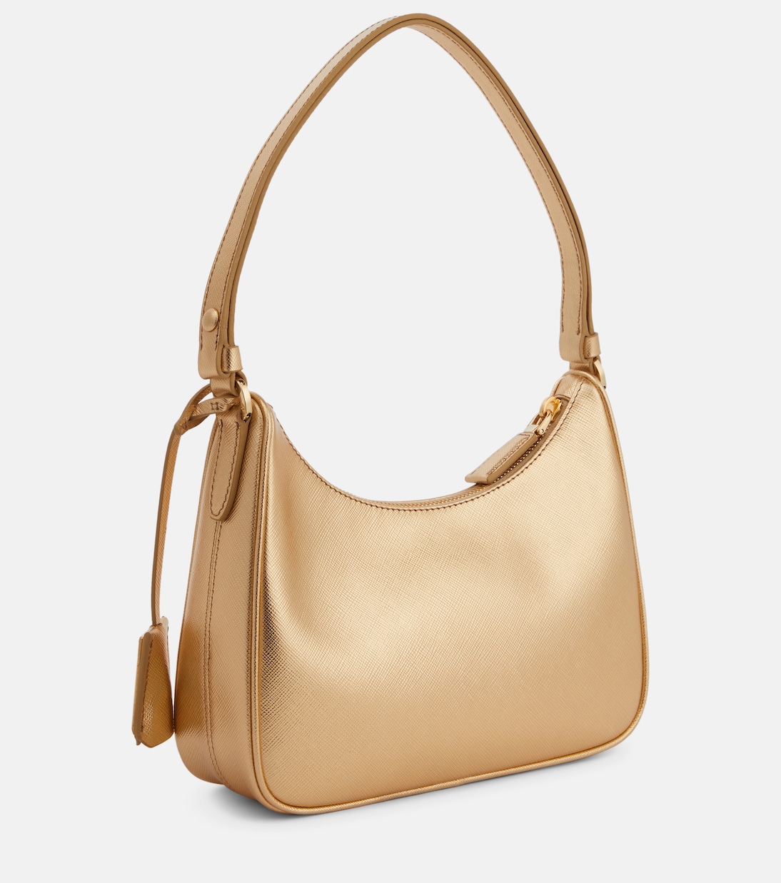 Cleo Mini leather shoulder bag | Prada