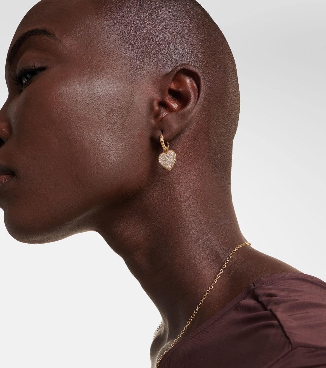 Boucles d'oreilles en or 14 ct et diamants | Sydney Evan