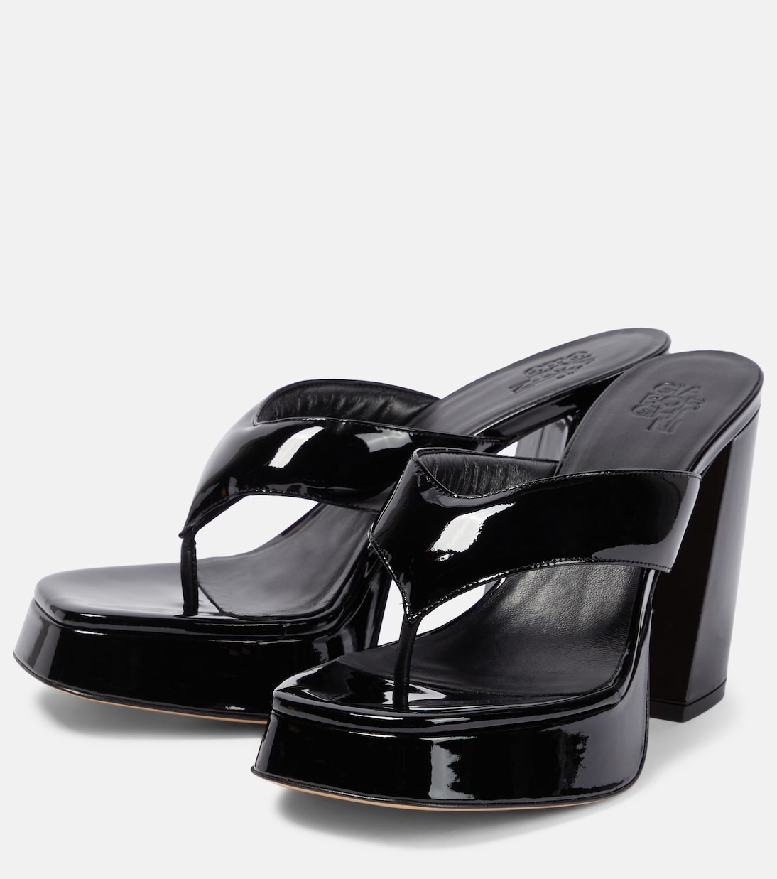 Sandalen Gia 17 aus Lackleder | Gia Borghini