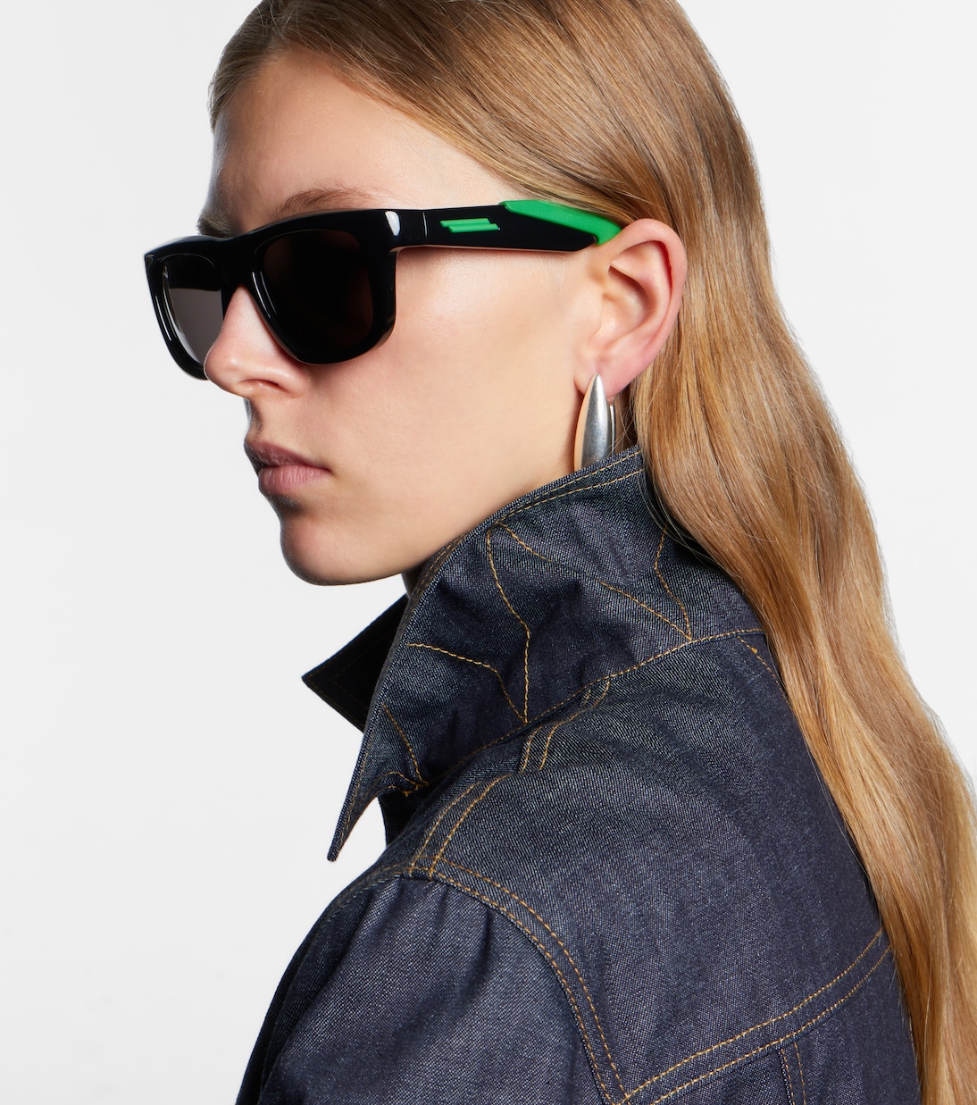 Lunettes de soleil carrées | Bottega Veneta