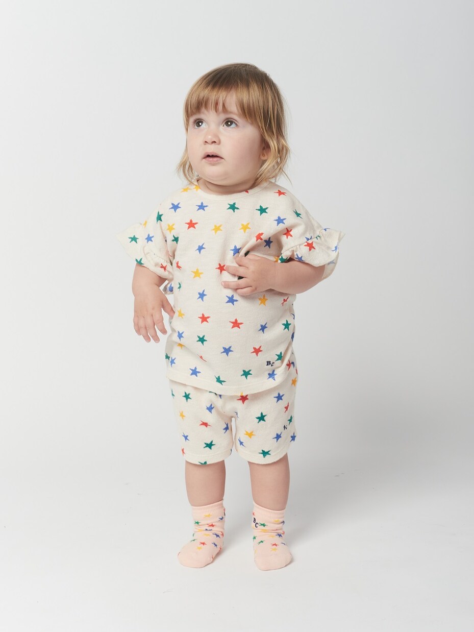 Baby printed terry shorts | Bobo Choses