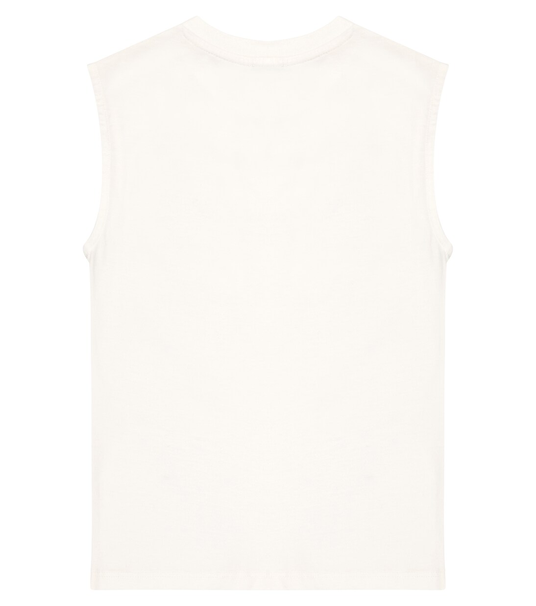 Logo cotton jersey tank top | Balmain Kids
