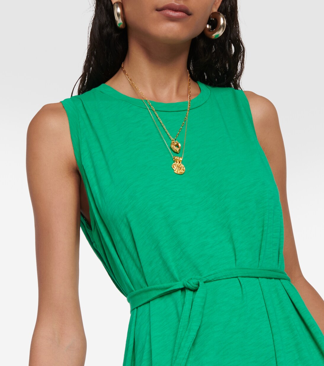 Maxikleid Edith aus Baumwolle | Velvet