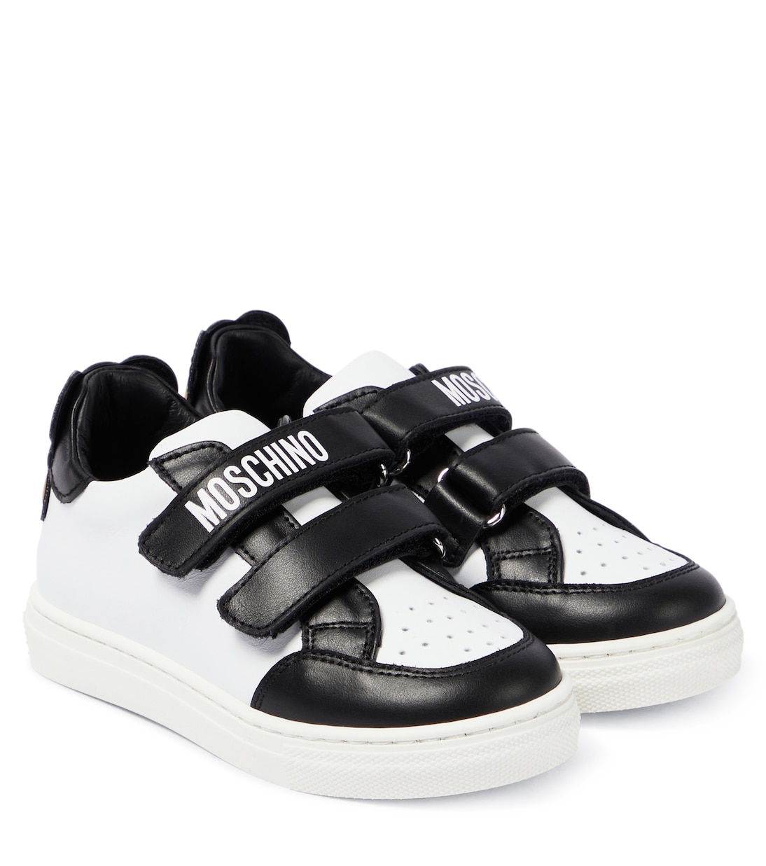 Teddy Bear leather sneakers | Moschino Kids