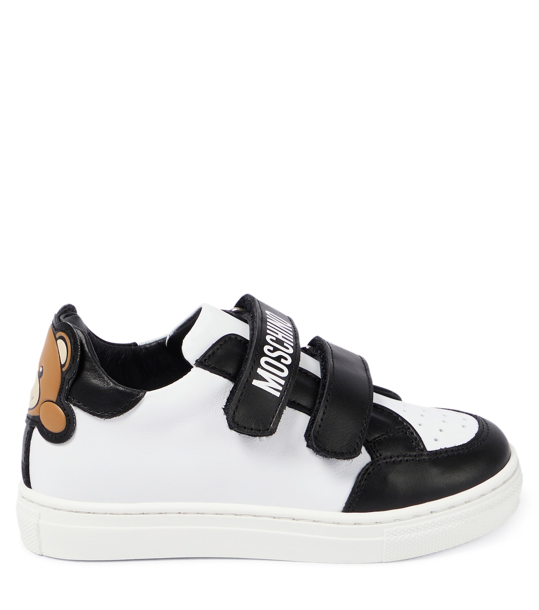 Teddy Bear leather sneakers | Moschino Kids