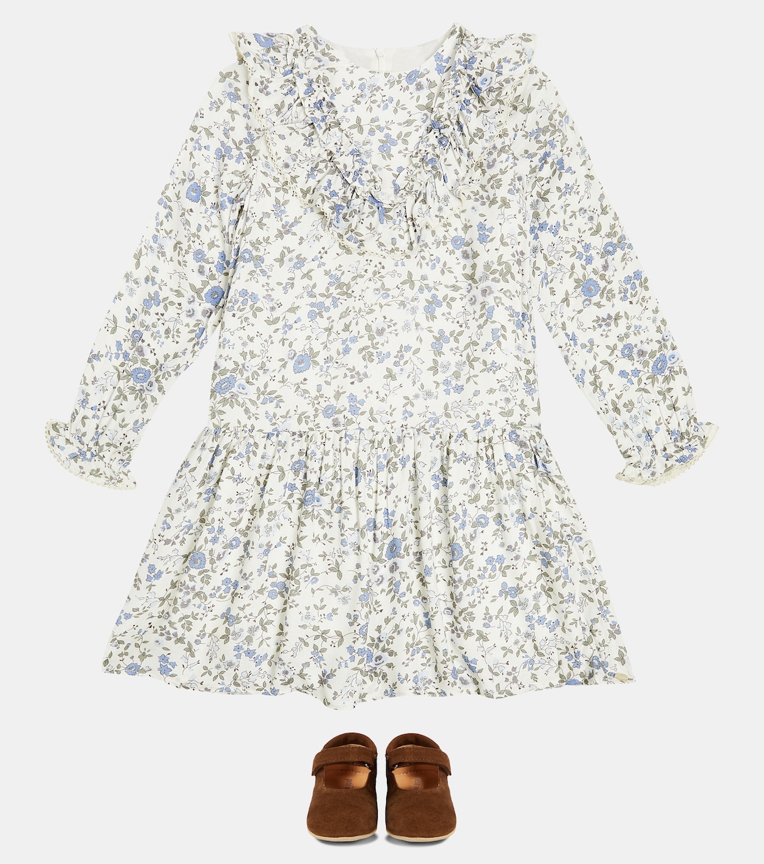 Floral cotton dress | Tartine et Chocolat
